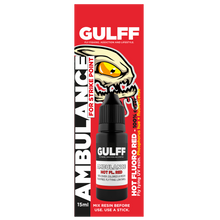 Load image into Gallery viewer, Gulff Ambulance Red 15ml, biodegradable UV resin