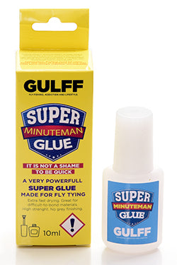 Colle Super Glue minuteman GULFF (Version gel) - Madflyfishing